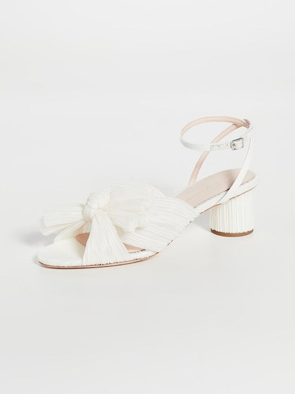 Loeffler Randall Dahlia white dress heels shoes wedding prom new sz 5M - Picture 3 of 7